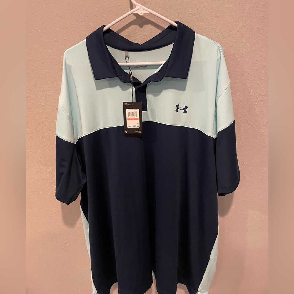 NWT Under Armour golf polo. 3xl